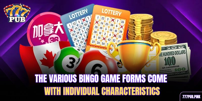 the-various-bingo-game-forms-come-with-individual-characteristics